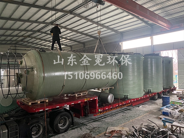 卧式玻璃钢储罐